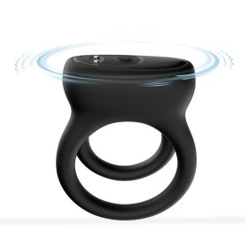Recharge Able Vibrating Dual Love Ring