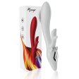 Deer Silicone Rabbit Vibrator - White
