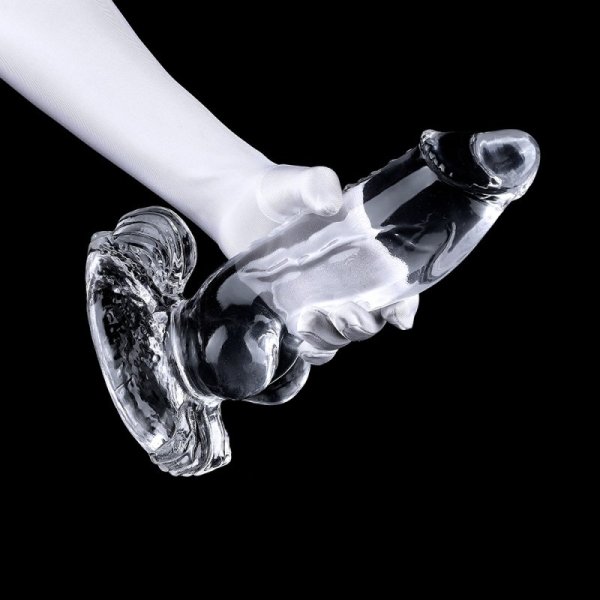 Phoenix Transparent Jelly Dildo