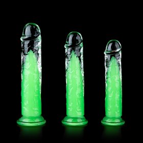No Ball Jelly Dildo With Colors Core