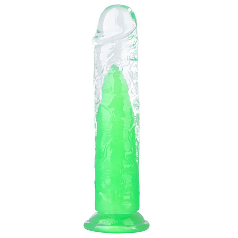 No Ball Jelly Dildo With Colors Core