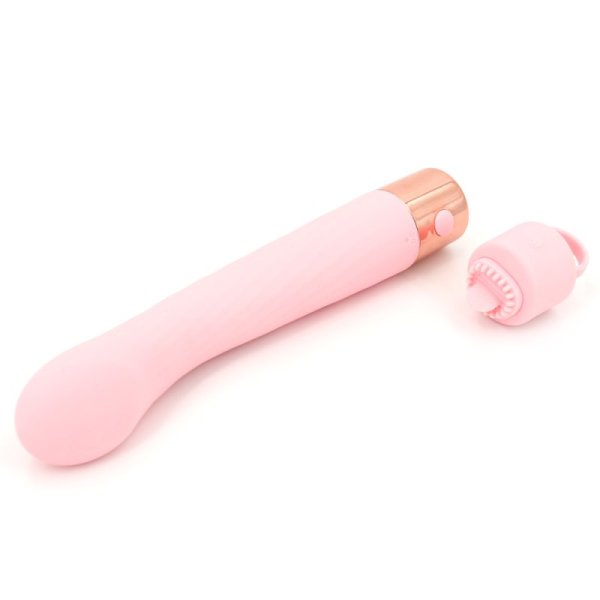 Anna Licking & Heating G-spot Vibrator