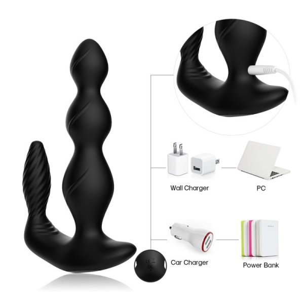 Maxfun Vibration Anal Beads In Black