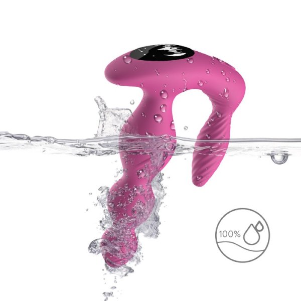 Maxfun Vibration Anal Beads In Pink