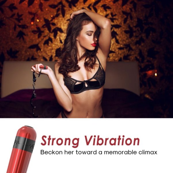 Rocket Vibration Sex Bullet In Red