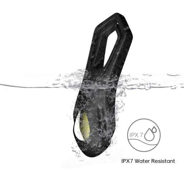 Roadster Dual Silicone Testis Penis Ring - Black