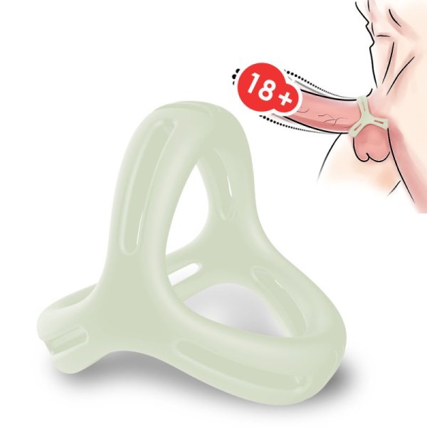 Timer Silicone Cock Ring