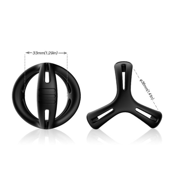 Timer Silicone Cock Ring