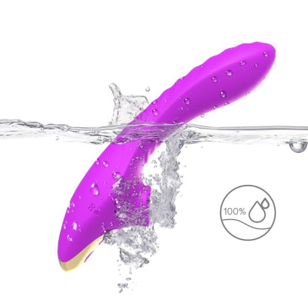 Dudu G-spot Vibrator With Suction -Purple