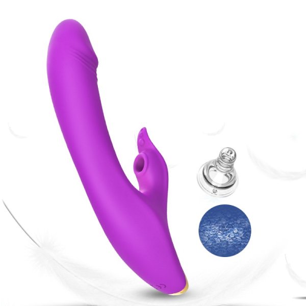 Amant Sucking Dildo - Purple