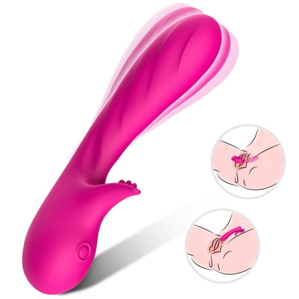 Romance G spot Rabbit Vibrator - Rose