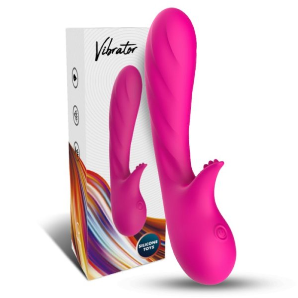 Romance G spot Rabbit Vibrator - Rose