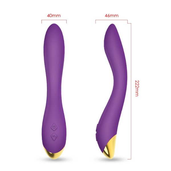 Flamingo G-spot Vibrator - Purple