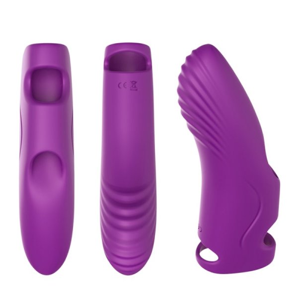 Aurora Finger Vibrator-Purple