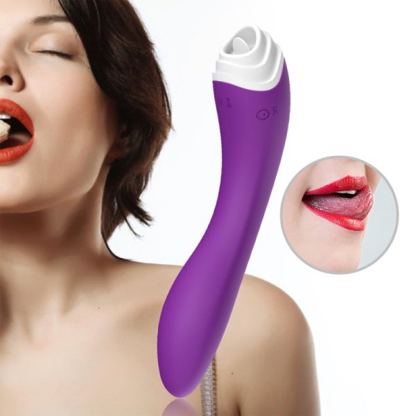 Fairyland Licking G-spot Vibrator - Purple