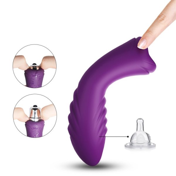 Clitoris Stimulation Vibrator - Purple