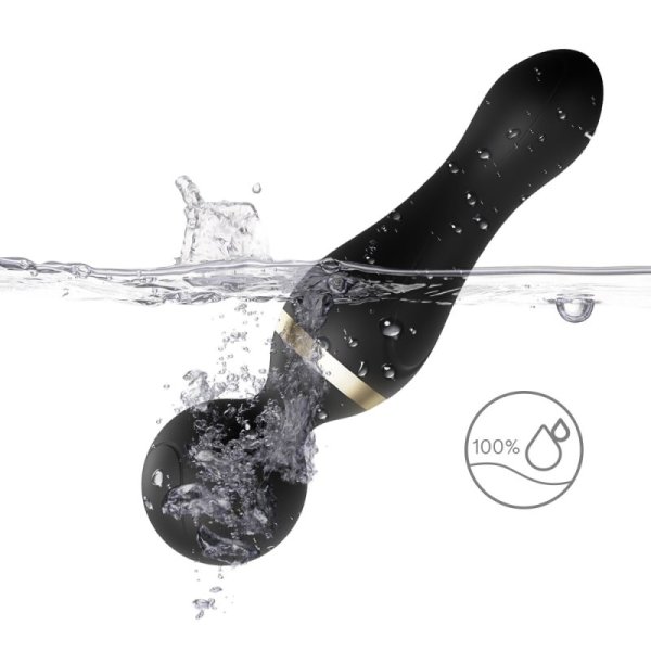 Freeza Magic Wand Massager Vibrator - Black