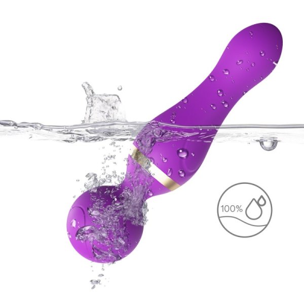 Freeza Magic Wand Massager Vibrator - Purple