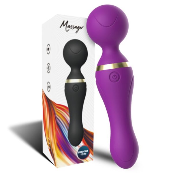 Freeza Magic Wand Massager Vibrator - Purple