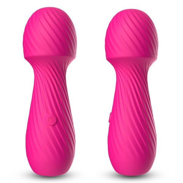 Genie Mini Wand Massager - Rose