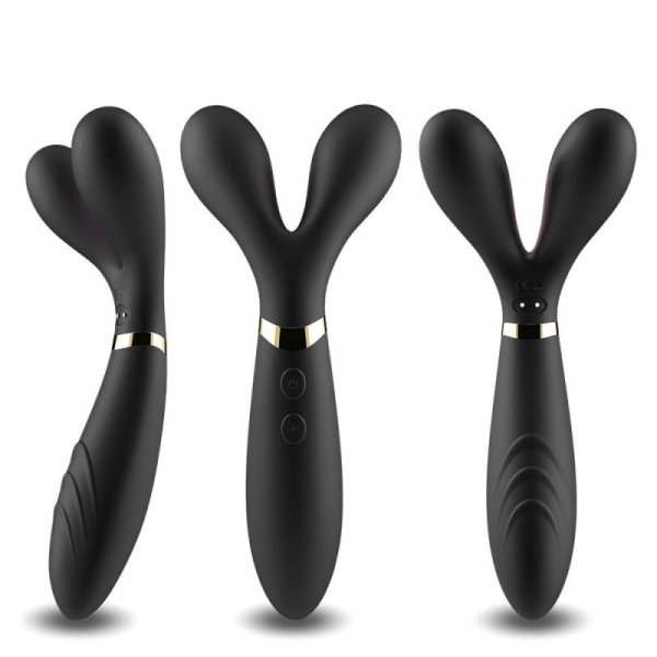 Three Motor Y Shape Vibration AV Wand - Black