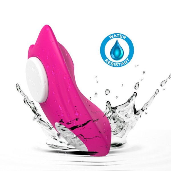 Magnetic Clitoris Panty Vibrator - Rose