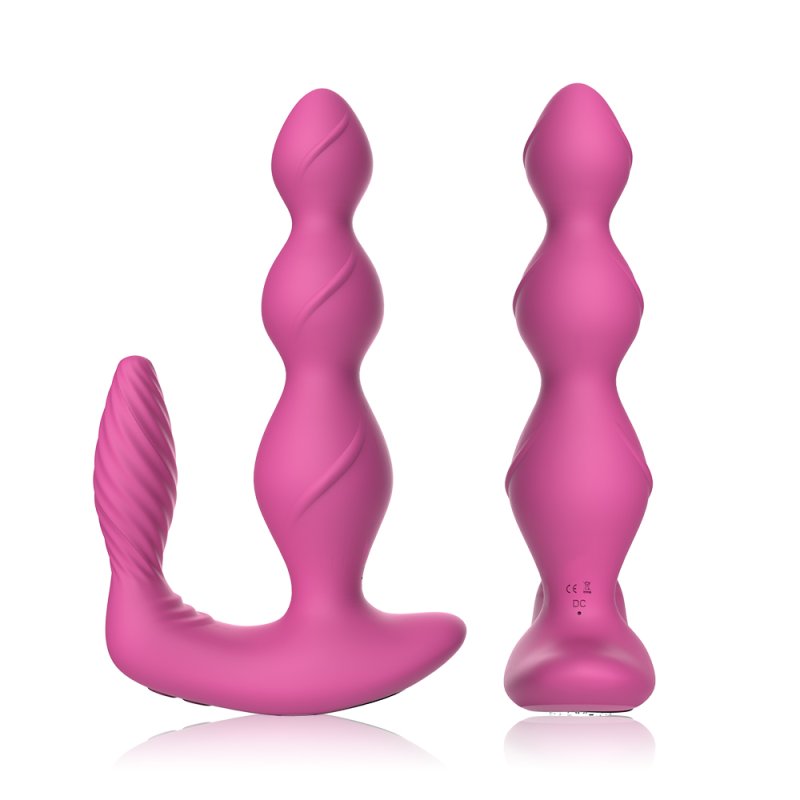 Maxfun Vibration Anal Beads In Pink