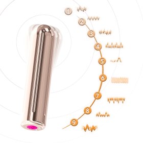 Metal Slug Vibration Sex Bullet- Golden