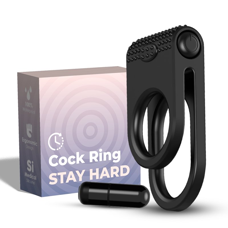 Twins Vibrator Cock Ring