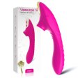 Dudu G-spot Vibrator With Suction -Rose