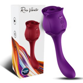 Roselover Rose Sucker Vibrator - Purple
