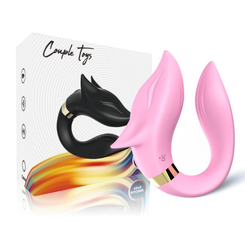 Fox U Shape Couple Vibe - Pink