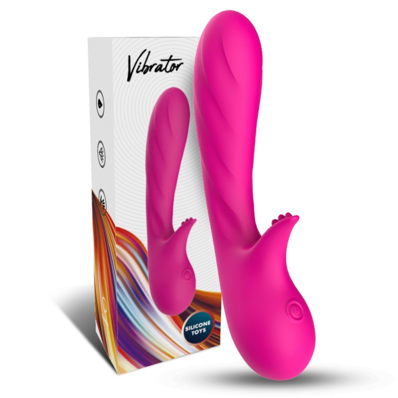 Romance G spot Rabbit Vibrator - Rose