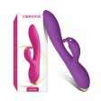 Bonnie Rabbit Vibrator with 360 Flexible Head - Purple