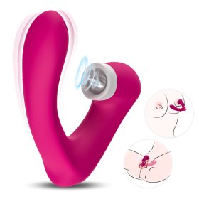 Clit Licking G-spot Vibrator - Rose