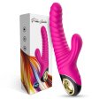 Eternity Silicone Rabbit Vibrator - Rose