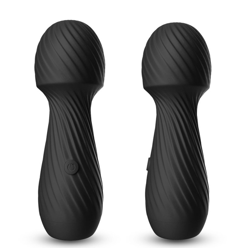 Genie Mini Wand Massager - Black