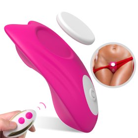 Magnetic Clitoris Panty Vibrator - Rose