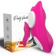 Magnetic Clitoris Panty Vibrator - Rose