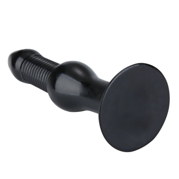 Extra-Large Bulbous Ridged Butt Plug - 11 inch