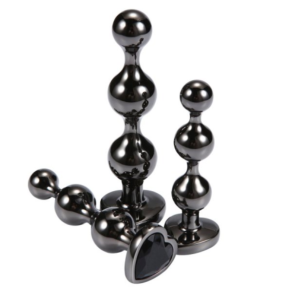 Secret Shine Booty Heart Jewelle Anal Beads