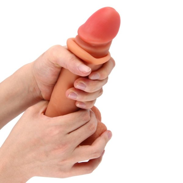 X-Men 7.8" Double Layer Realistic Silicone Dildo