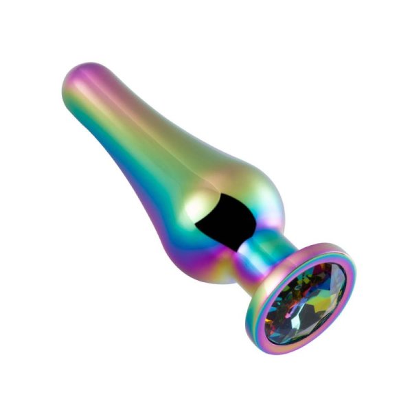 Secret Shine Metal Butt Plug Rainbow