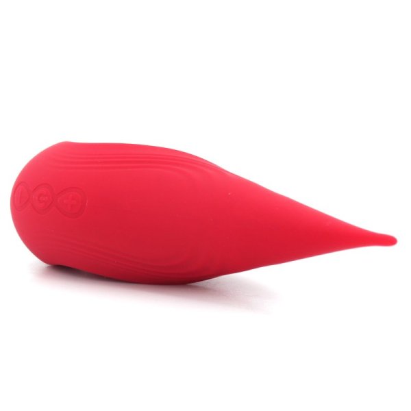 Elliptical Red Clitoral Stimulator