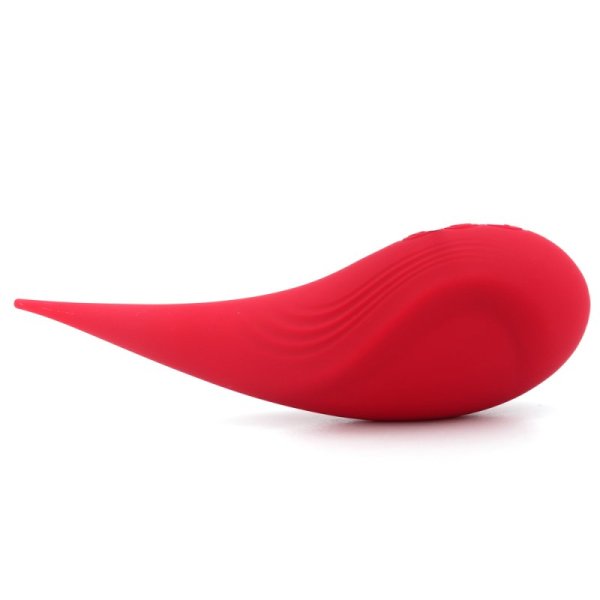 Elliptical Red Clitoral Stimulator