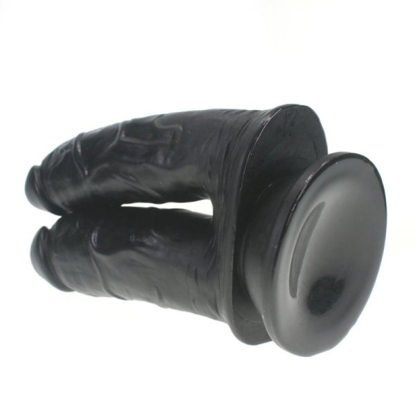 Double Penetrator Dildo With Suction Cup