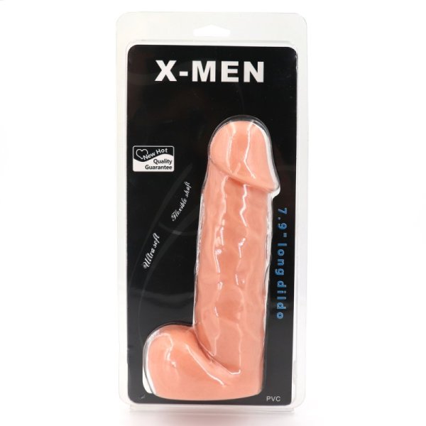 X-MEN 7.9" Realistic PVC Dildo