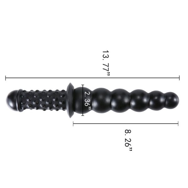 Sword Handle 13.8" Anal Beads