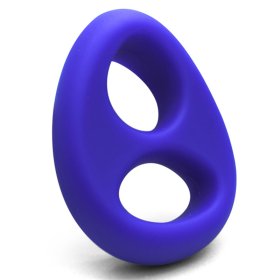 Soft Silicone Double Hole Cock Ring