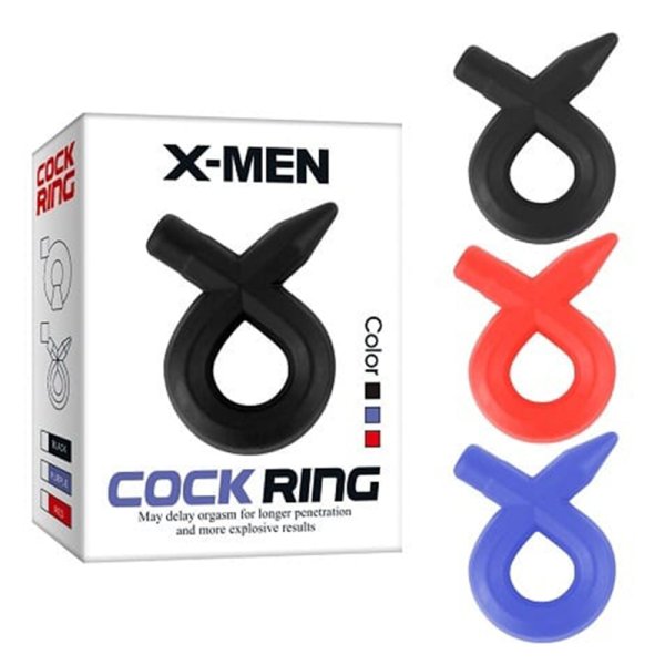 Bow Tie Soft Silicone Tie Penis Ring